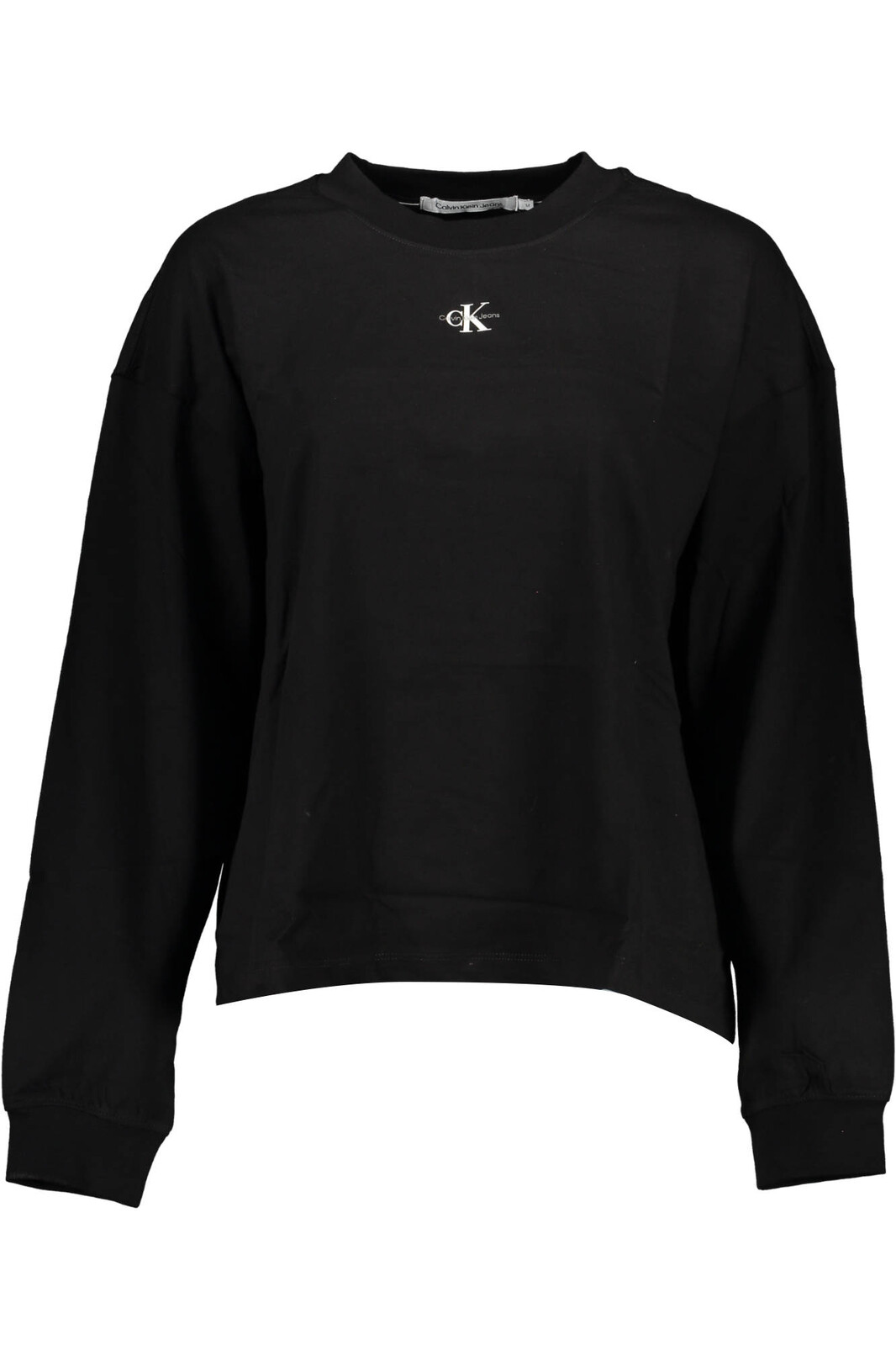 CALVIN KLEIN BLACK WOMEN'S LONG SLEEVED T-SHIRT