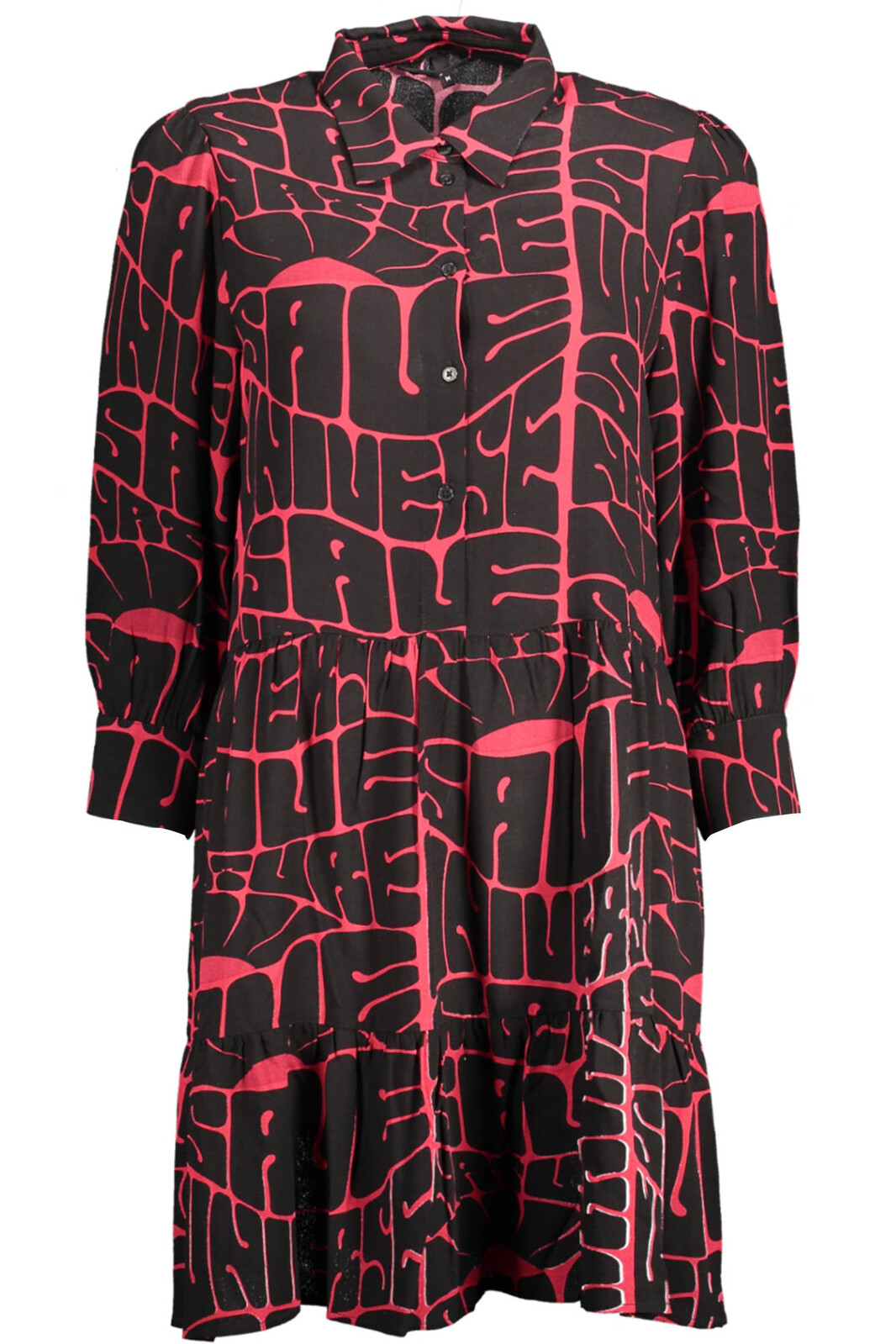 DESIGUAL SHORT DRESS WOMAN BLACK