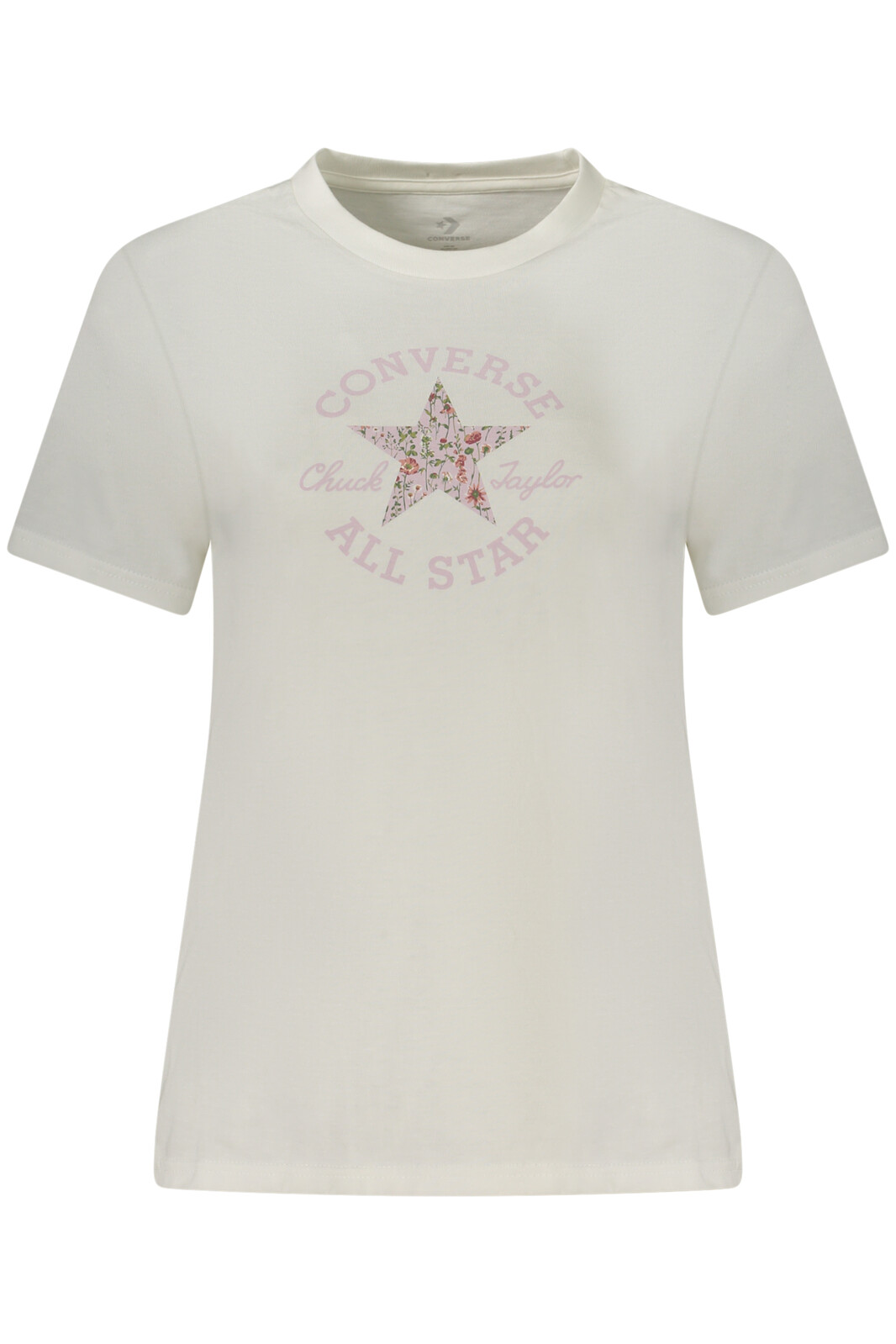 CONVERSE SHORT SLEEVE T-SHIRT WOMEN WHITE