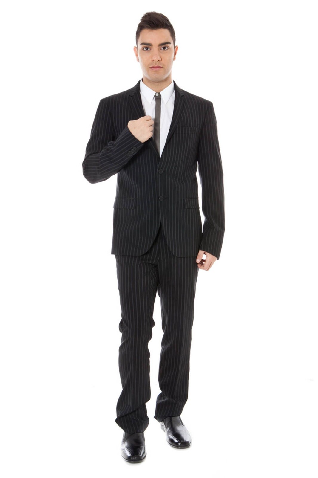 CALVIN KLEIN CLASSIC BLACK MEN'S SUIT