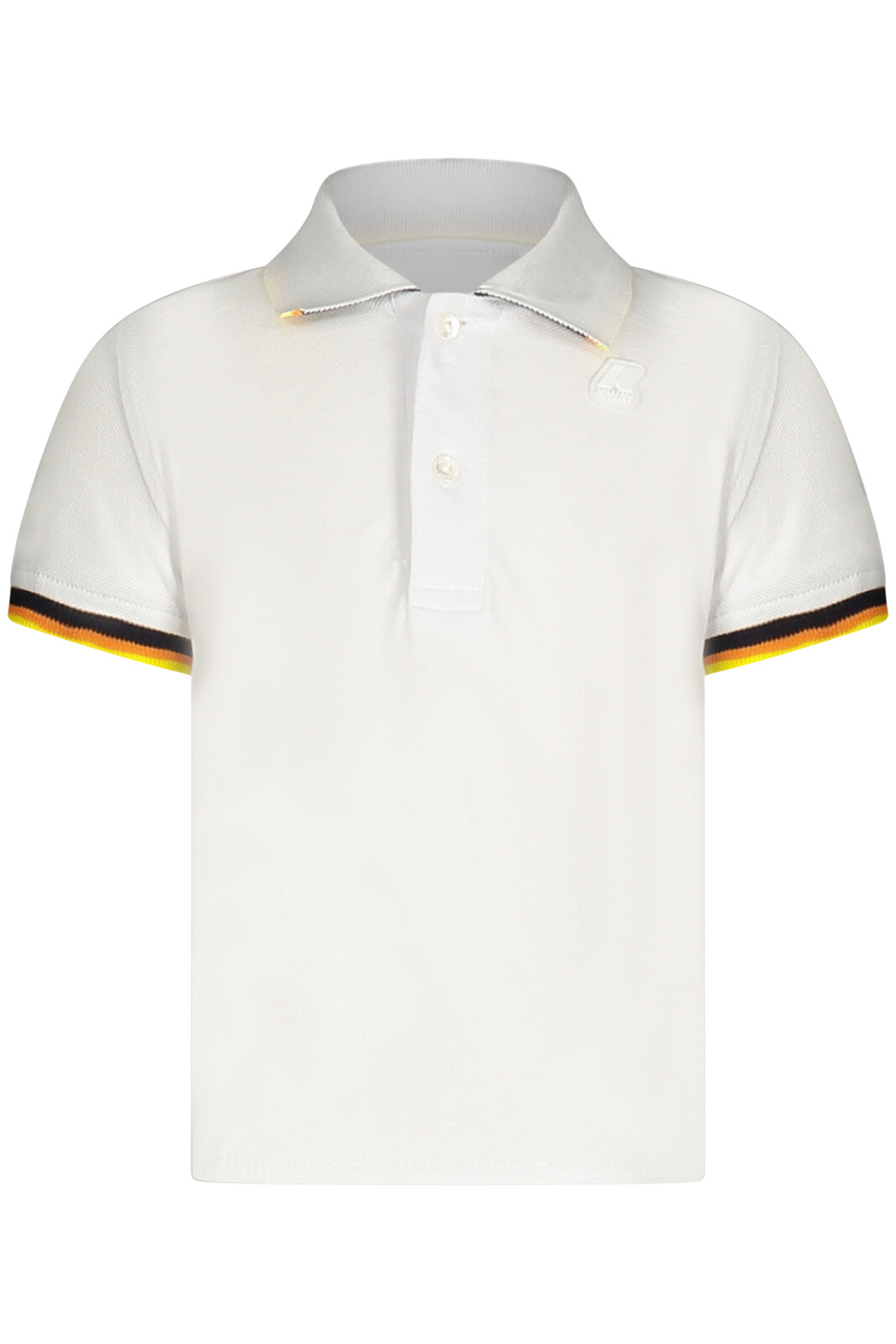 K-WAY POLO SHORT SLEEVES CHILDREN WHITE