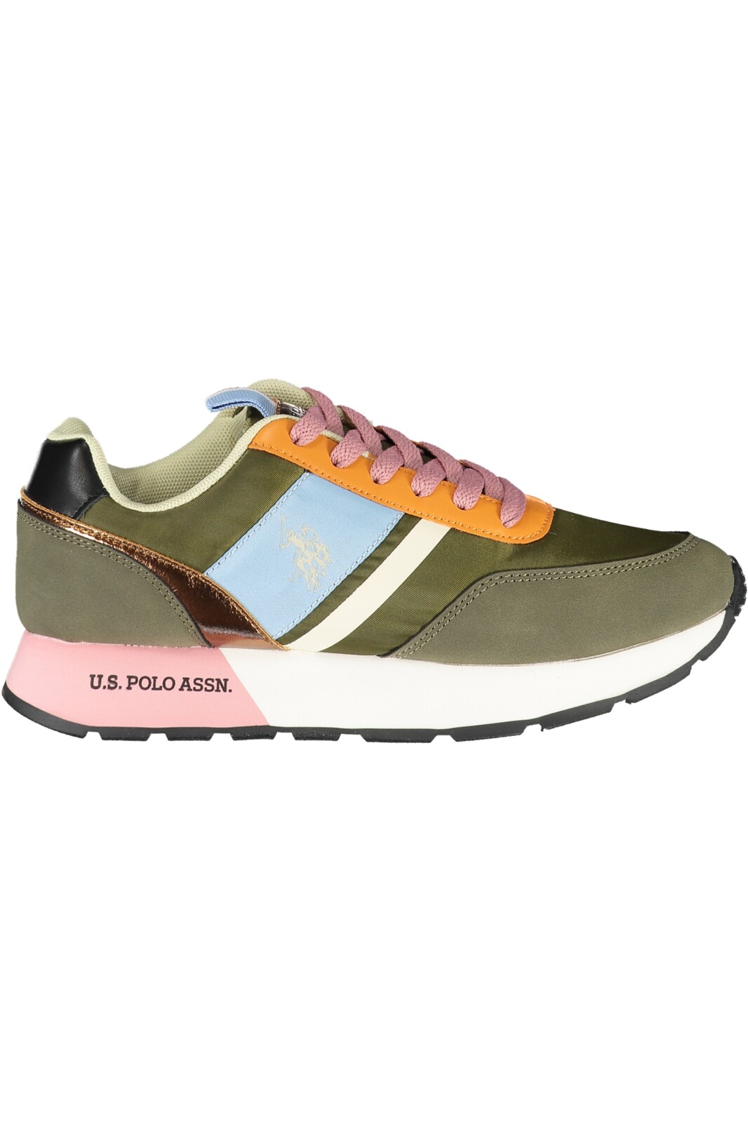 US POLO BEST PRICE GREEN WOMEN'S SPORTS SHOES