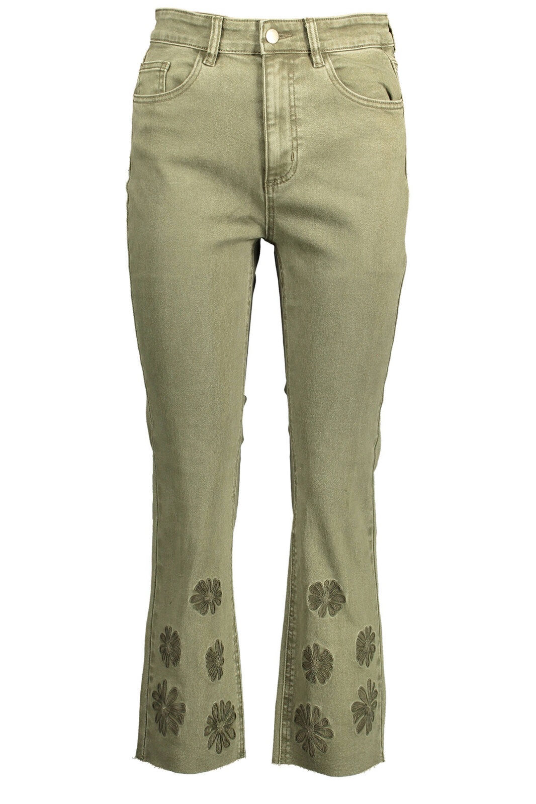 DESIGUAL GREEN WOMEN'S DENIM JEANS