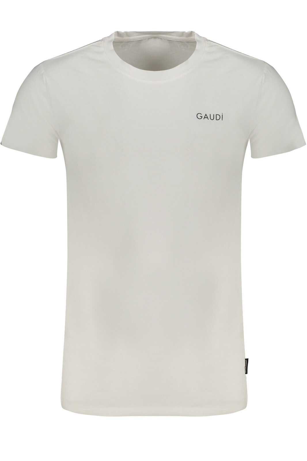 GAUDÌ MEN'S WHITE SHORT SLEEVE T-SHIRT