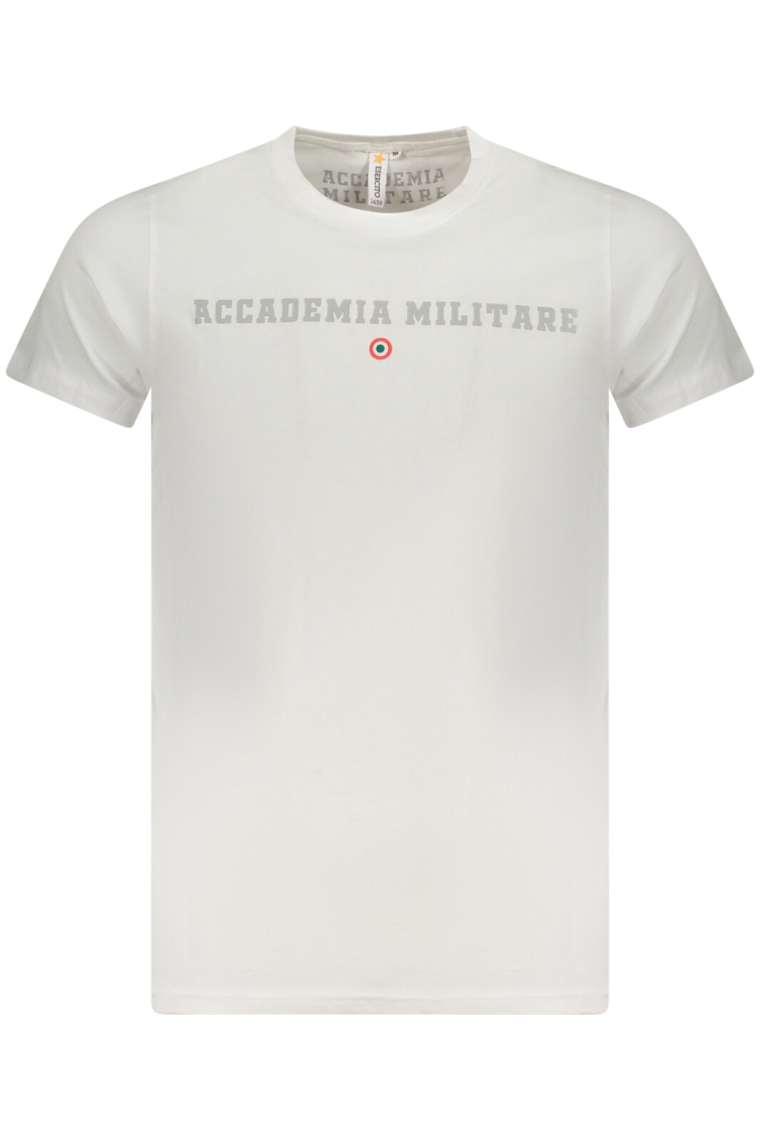 MILITARY ACADEMY SHORT SLEEVE T-SHIRT MEN WHITE