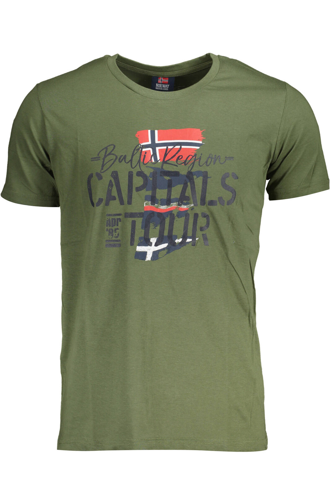 NORWAY 1963 MEN'S SHORT SLEEVED T-SHIRT GREEN