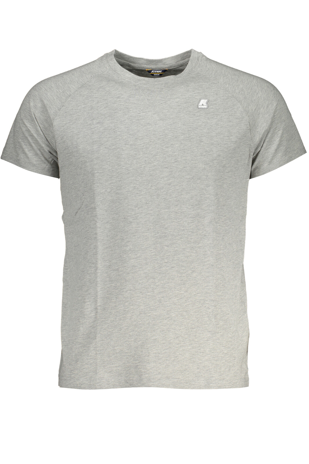 K-WAY GRAY MEN'S SHORT SLEEVE T-SHIRT