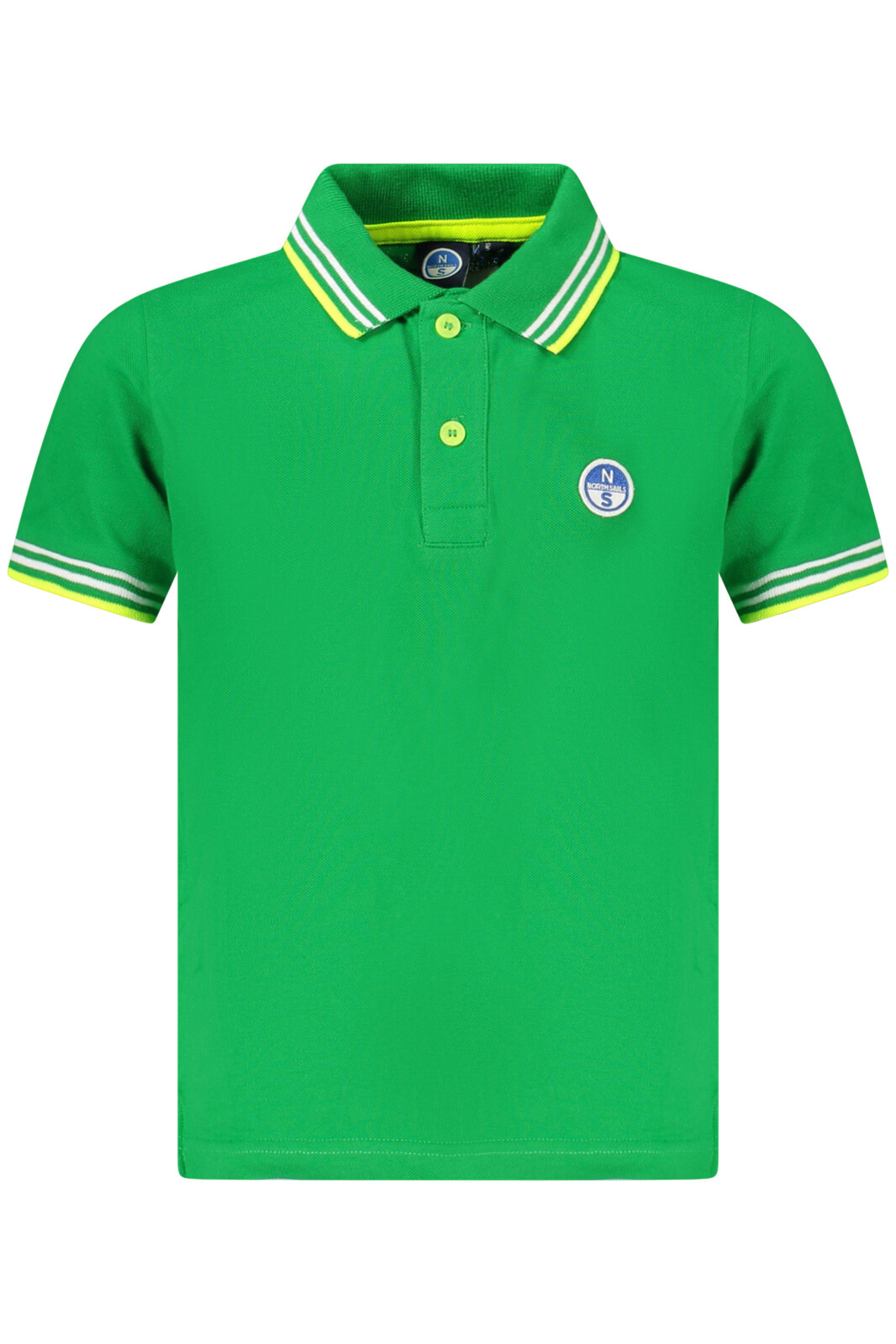 NORTH SAILS CHILDREN'S SHORT SLEEVE POLO GREEN