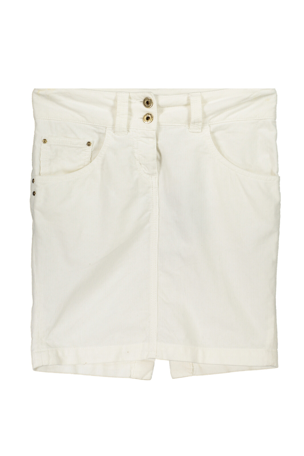 PATRIZIA PEPE WOMEN'S SHORT SKIRT WHITE