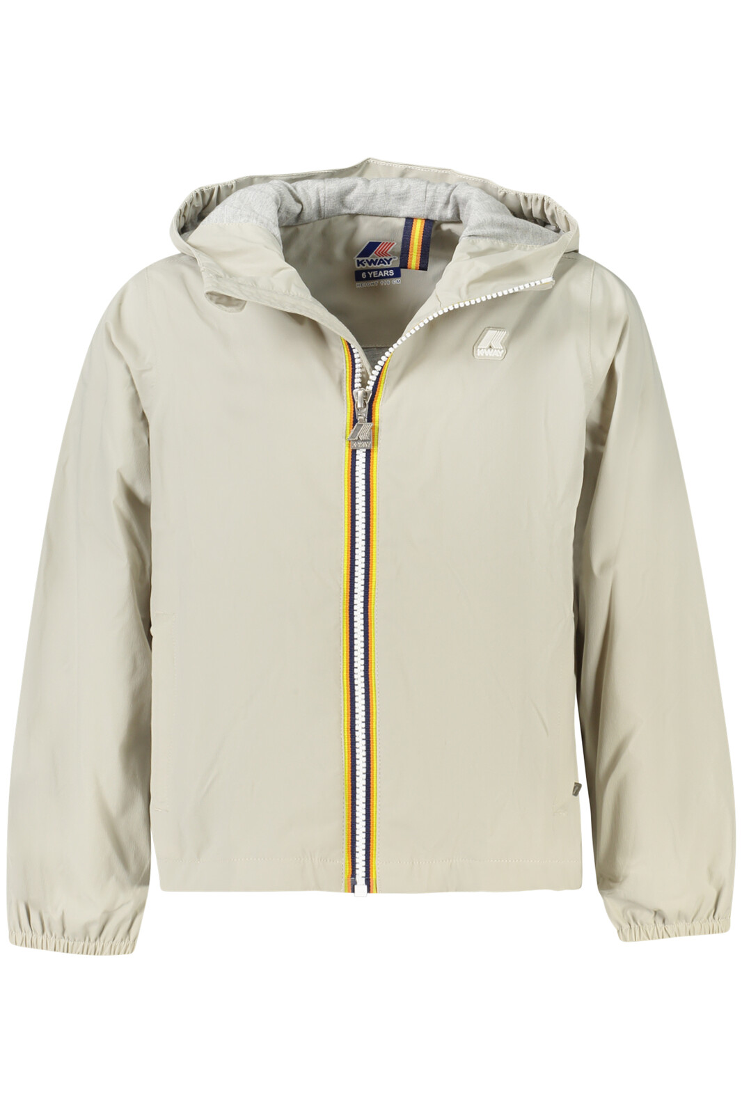 K-WAY SPORTS JACKET FOR CHILDREN GREY