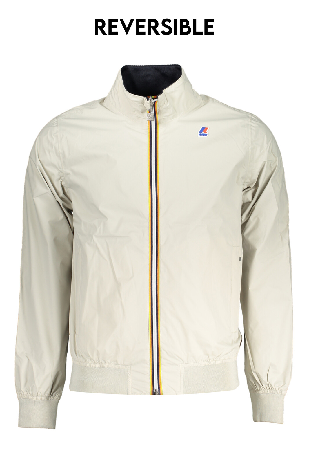 K-WAY BEIGE MEN'S SPORTS JACKET