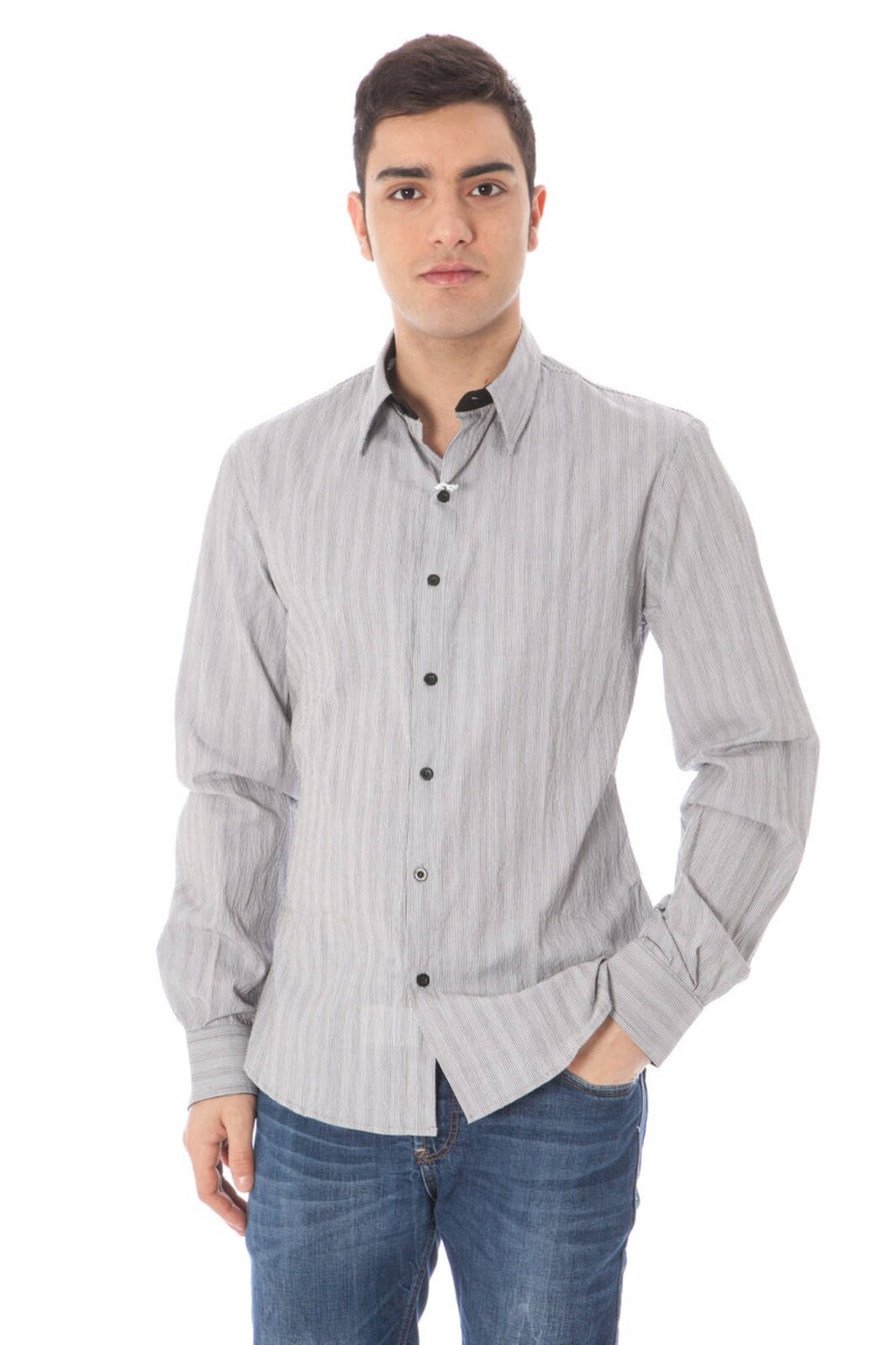COSTUME NATIONAL LONG SLEEVE SHIRT MEN WHITE