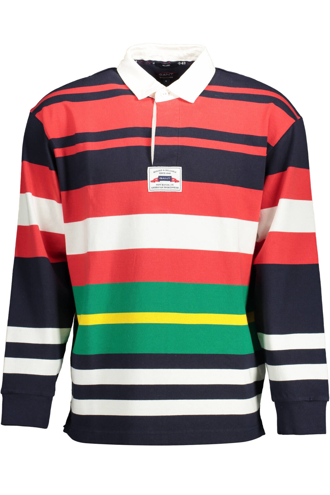 GANT LONG SLEEVE POLO MEN BLUE