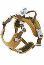 Postroj Hurtta Weekend Warrior II ECO pískový 40-50 + miska zadarmo