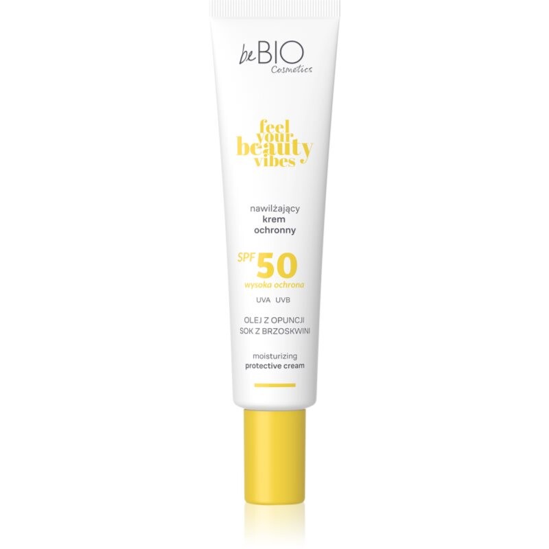beBIO Feel Your Beauty Vibes hydratačný ochranný krém SPF 50 40 ml