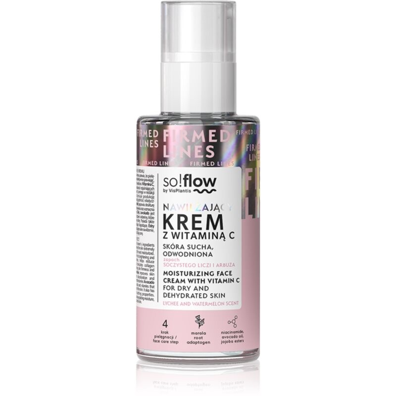 so!flow Moisturizing hydratačný krém s vitamínom C 50 ml