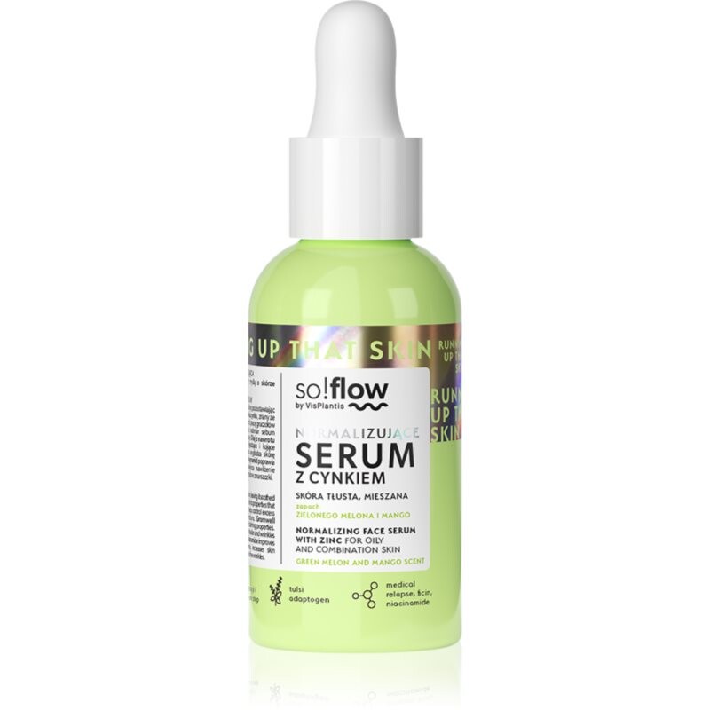 so!flow Normalizing pleťové sérum so zinkom 30 ml
