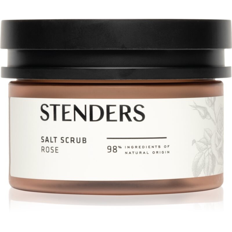 STENDERS Rose soľný peeling na telo 300 g