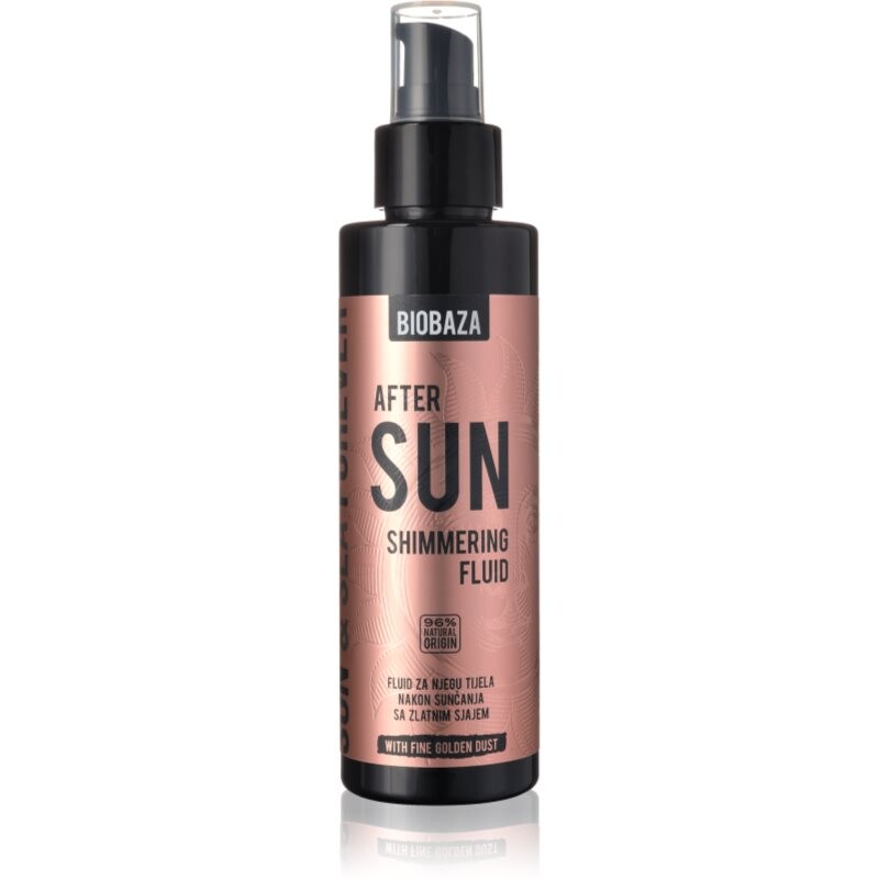 BIOBAZA After Sun fluid po opaľovaní s trblietkami 150 ml