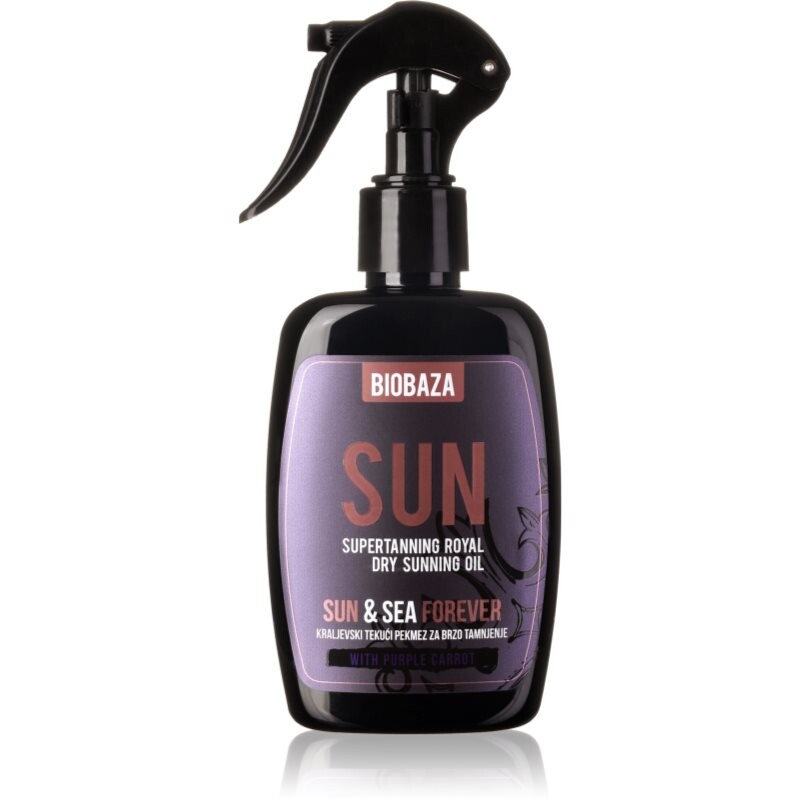 BIOBAZA Sun suchý olej pre podporu opálenia 250 ml