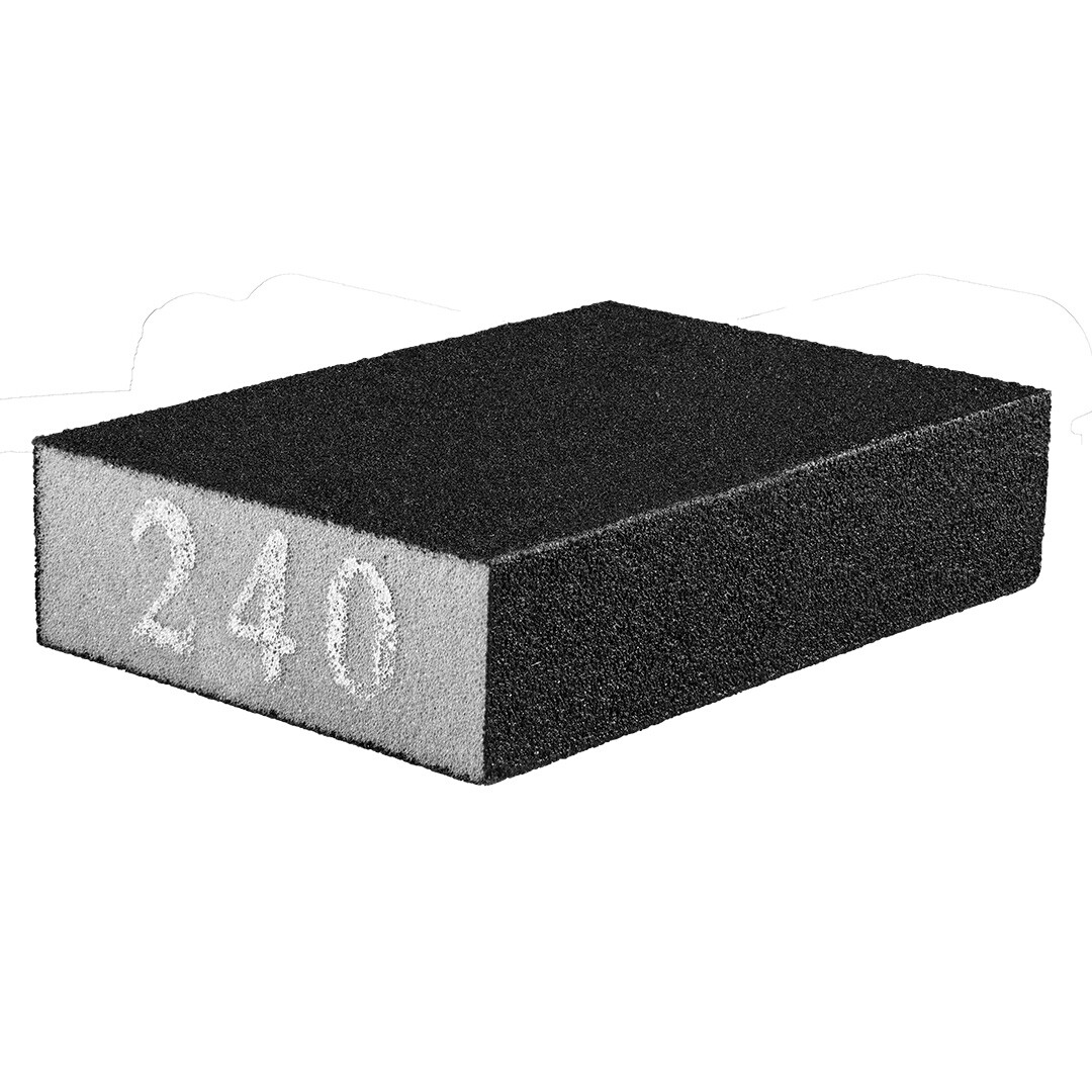 GRAPHITE Brúsna špongia 70 x 25 x 100 mm, K240 55H921