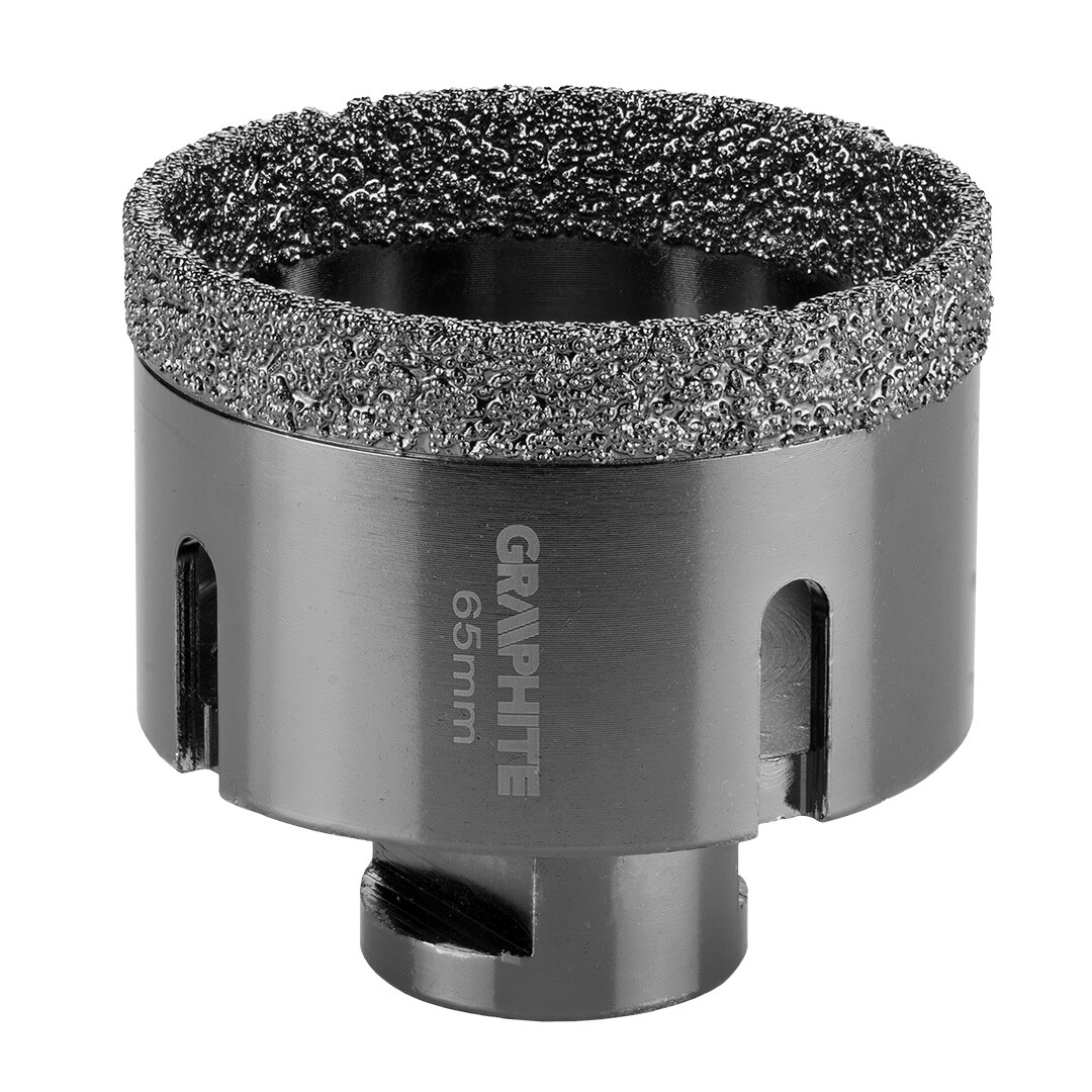 GRAPHITE Diamantová dierovacia píla 65 mm x M14 55H314