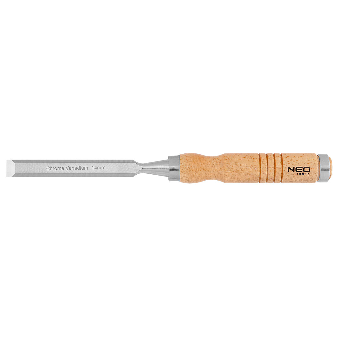 NEO TOOLS Dláto 14 mm, CRV, drevená rukoväť 37-814