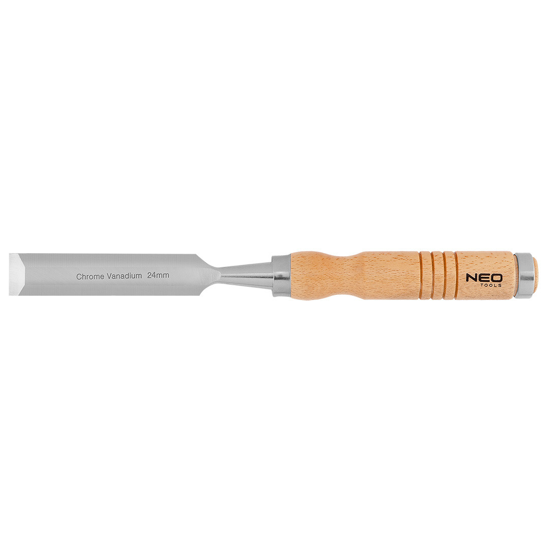 NEO TOOLS Dláto 24 mm, CRV, drevená rukoväť 37-824