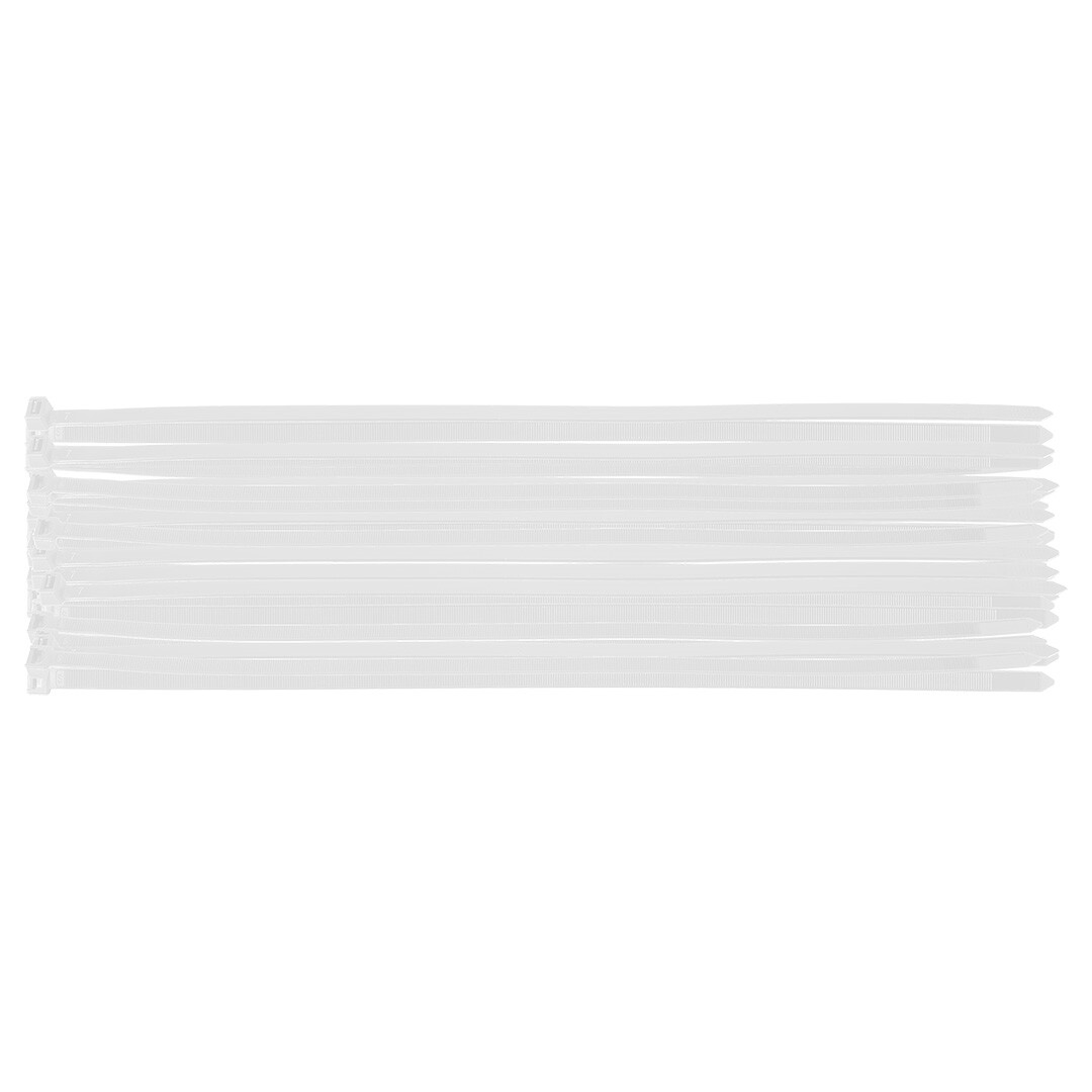 NEO TOOLS EXTREME klipy 7,6 × 300 mm, biele, 50 ks. 01-665