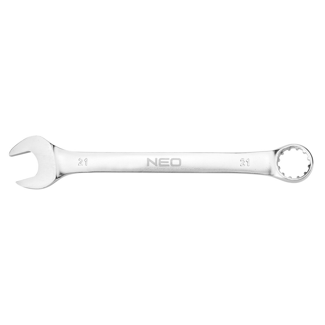 NEO TOOLS Kľúč očkoplochý 21 x 250 mm, CrV, DIN3113 09-665
