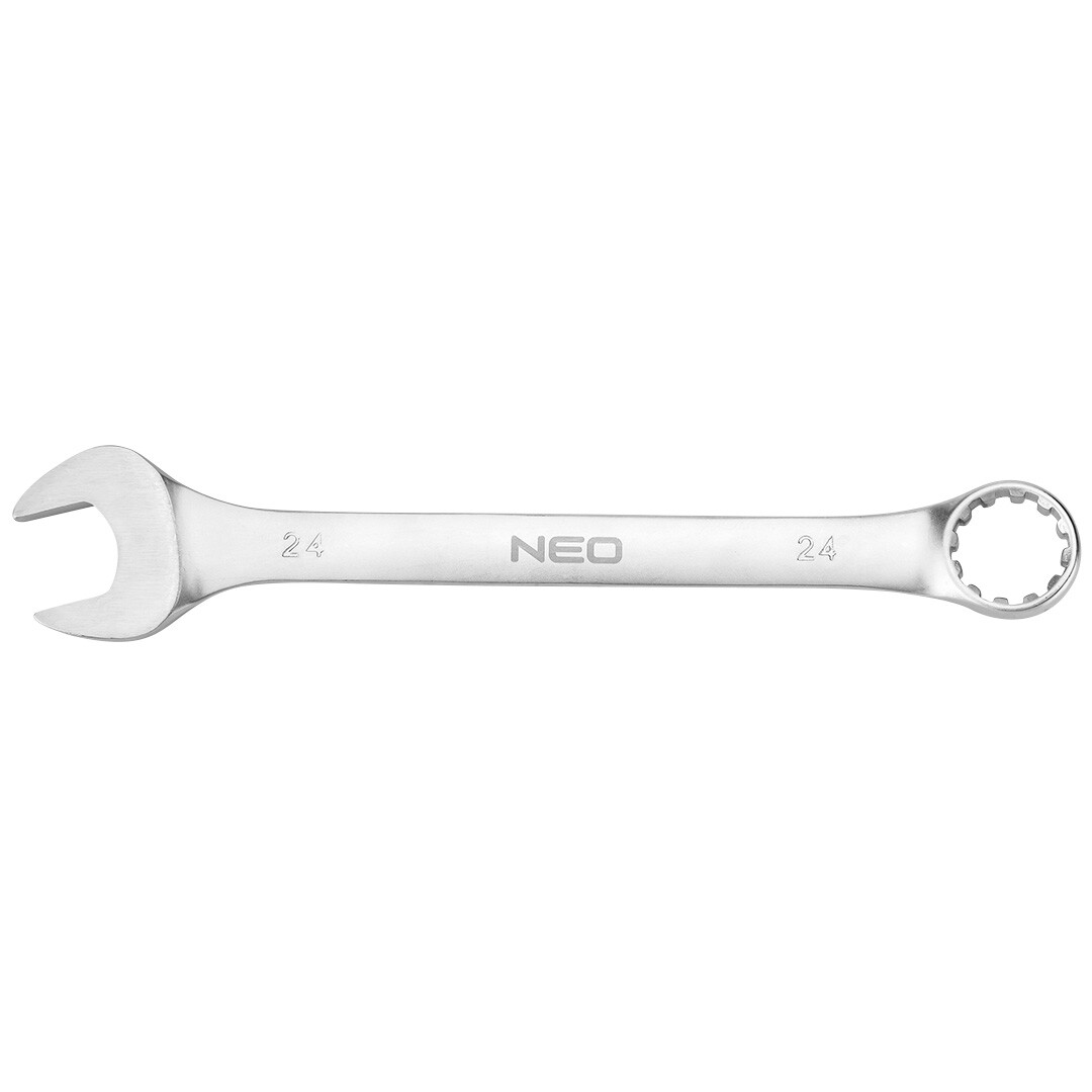 NEO TOOLS Kľúč očkoplochý 24 x 280 mm, CrV, DIN3113 09-668
