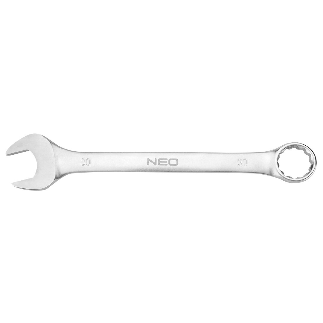 NEO TOOLS Kľúč očkoplochý 30 x 340 mm, CrV, DIN3113 09-674