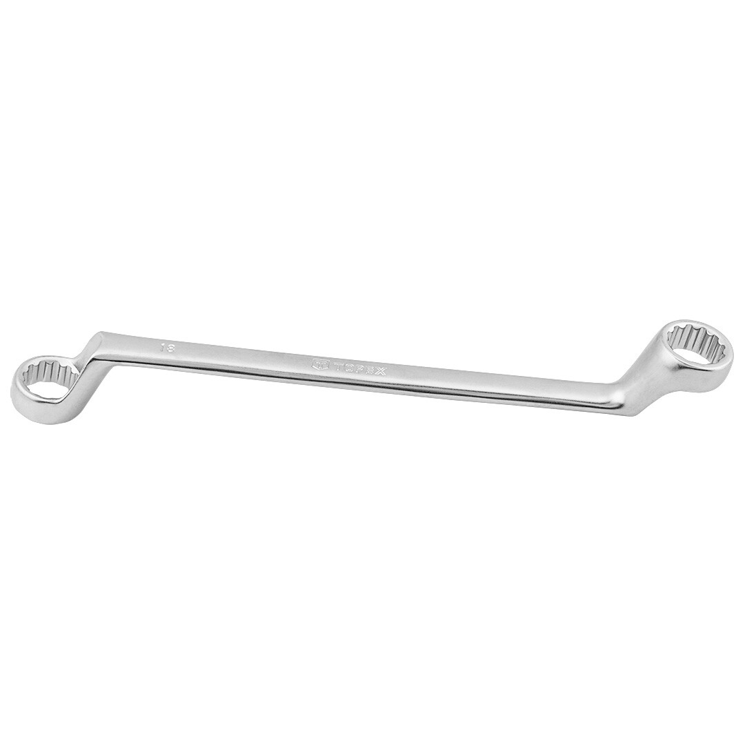 TOPEX Kľúč očkový vyhnutý 18 x 19 mm 35D815