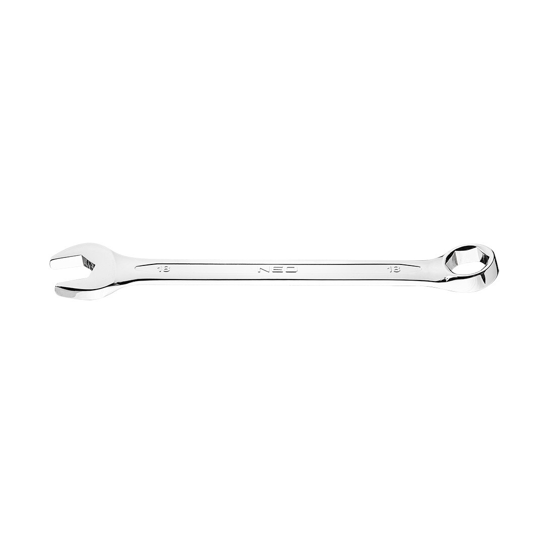 NEO TOOLS Kľúč plochý-očkový HEX/V 18 x 220 mm 09-418