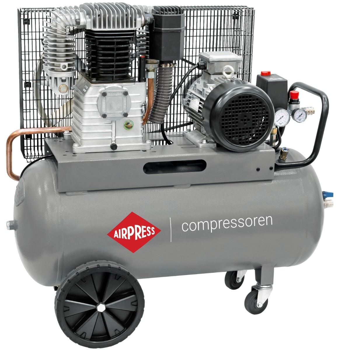Dvojvalcový kompresor HK 650-90 Pro 11 bar 5,5 KM/4 kW 400V 469 l/min 90 l