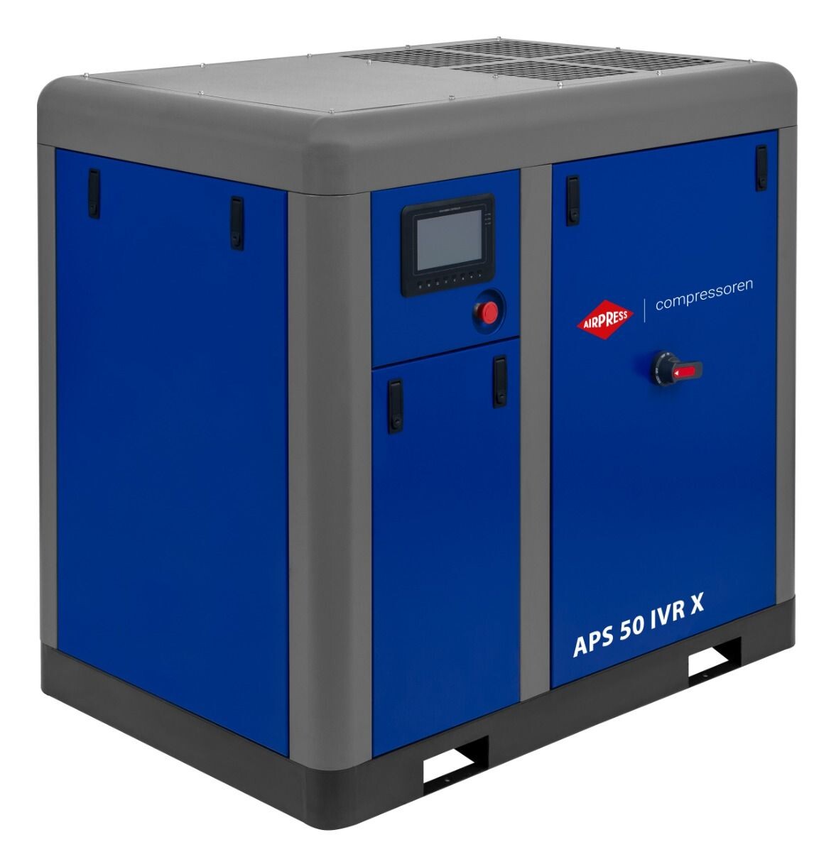 Skrutkový kompresor APS 50 IVR X 10 bar 50 KM/37 kW 1370-6200 l/min
