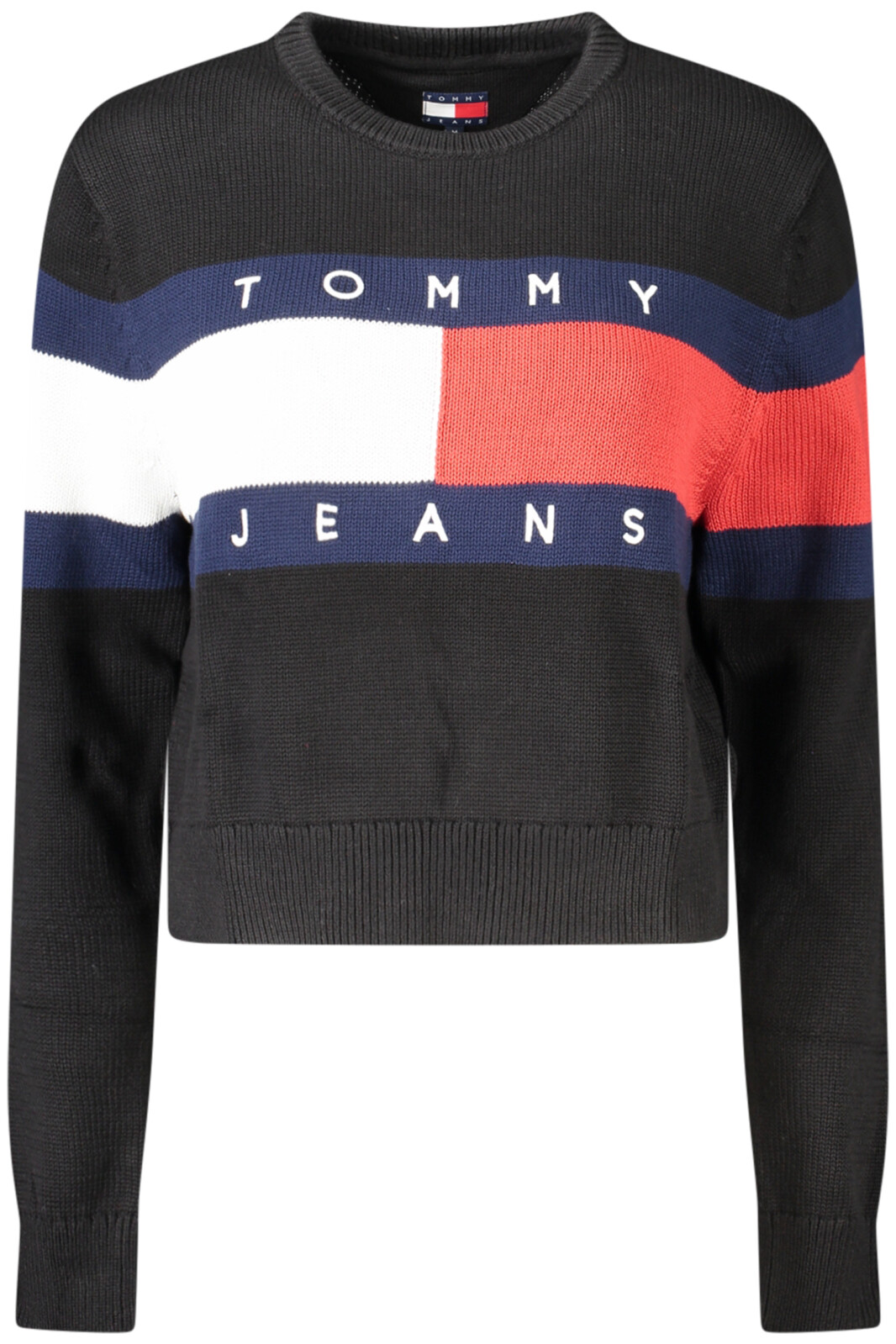 TOMMY HILFIGER WOMEN'S BLACK SWEATER