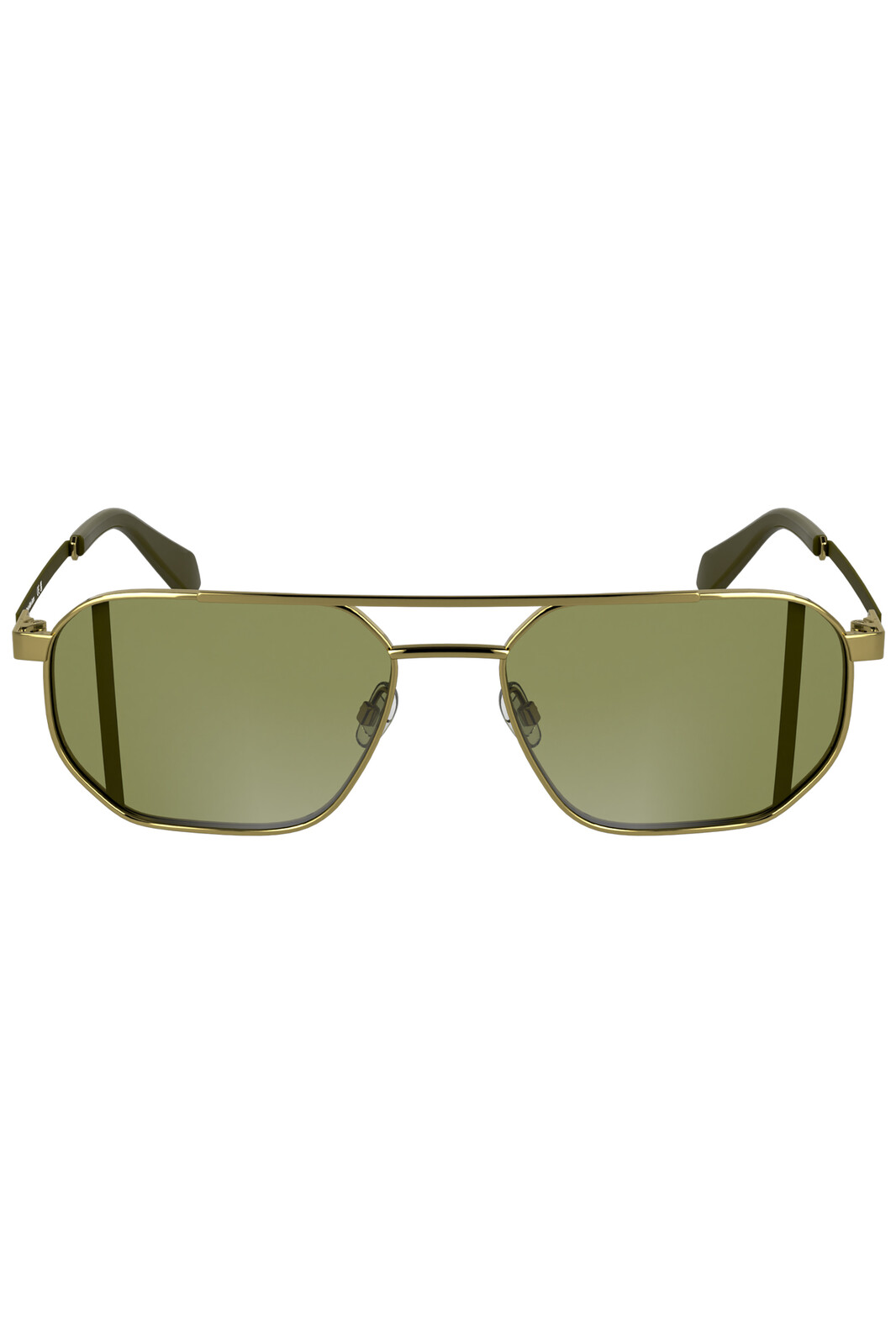 CALVIN KLEIN MEN'S SUNGLASSES GOLD
