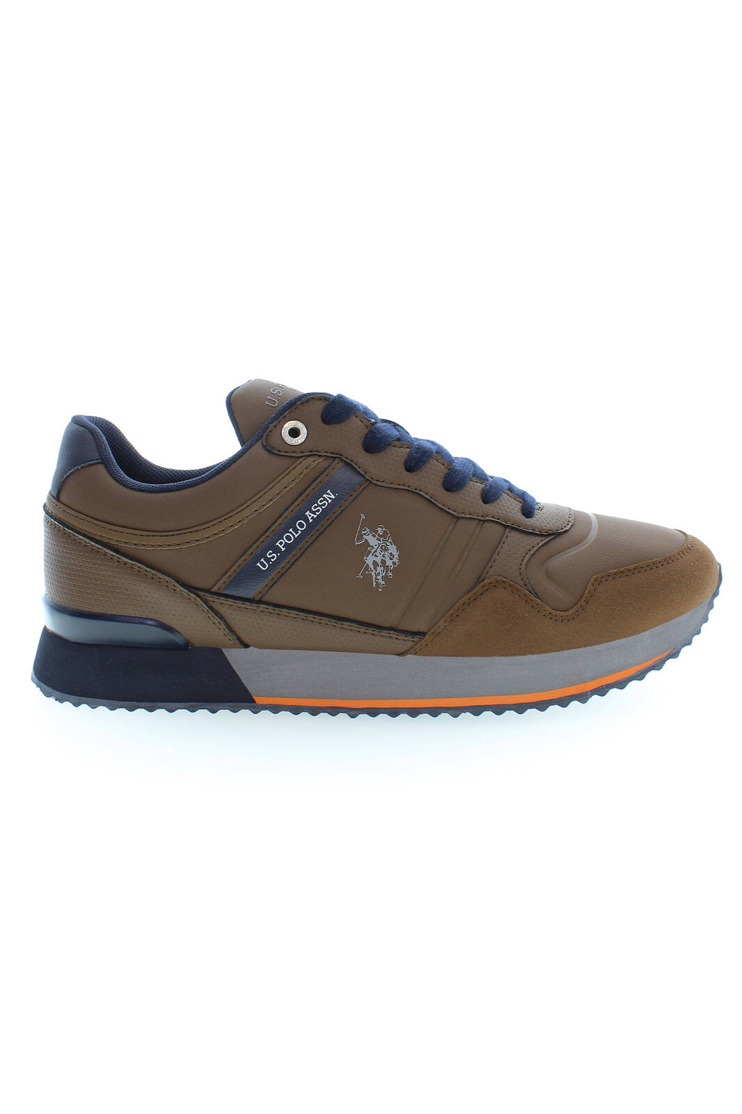 US POLO BEST PRICE MEN'S SPORTS SHOES BROWN