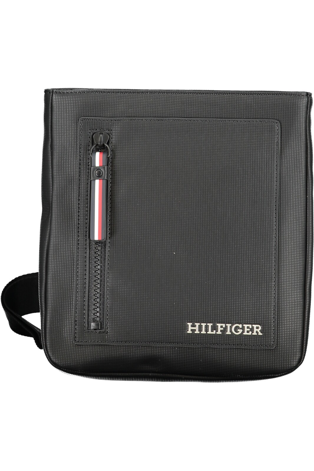 TOMMY HILFIGER MEN'S BLACK SHOULDER BAG
