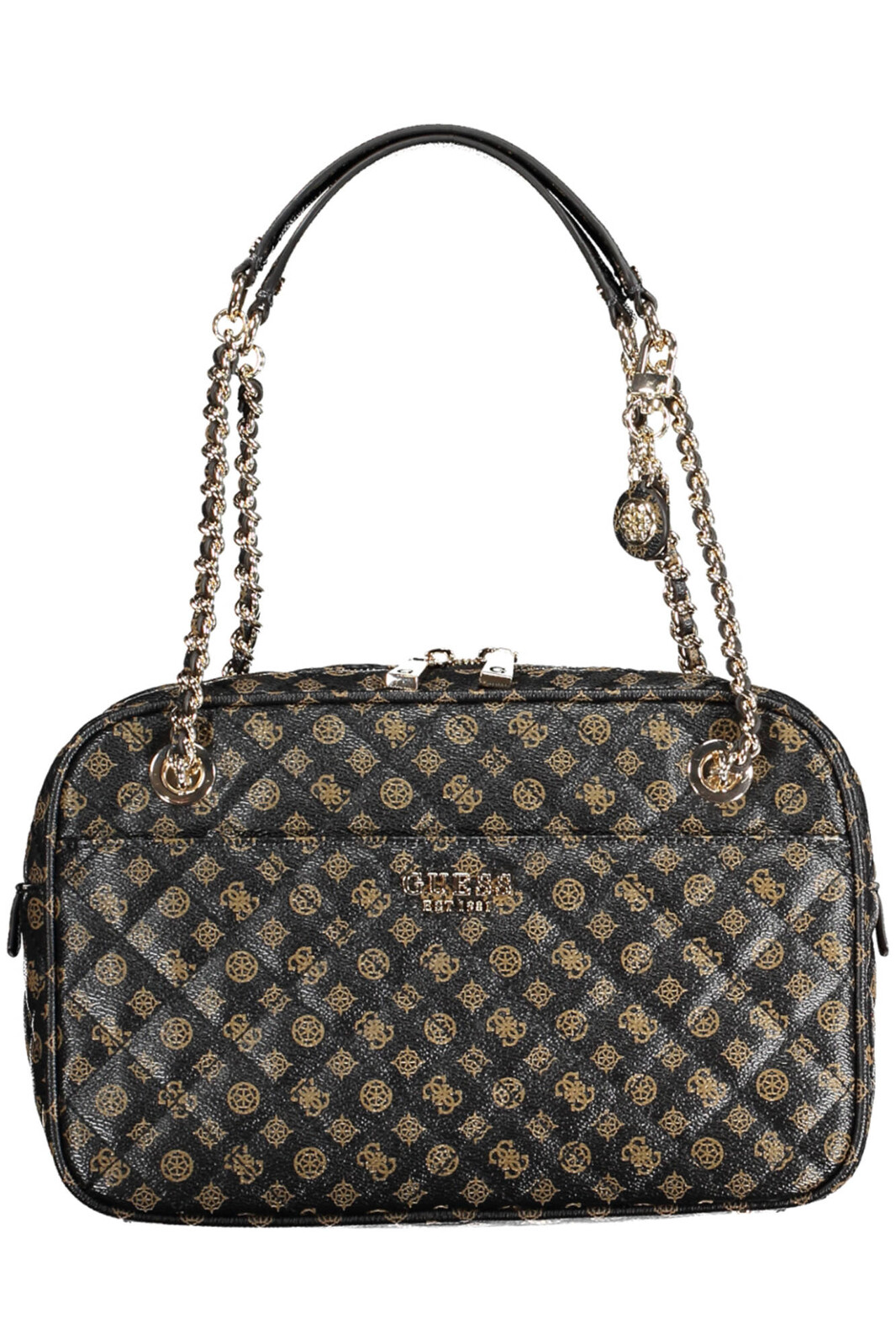GUESS JEANS WOMEN'S BAG BROWN