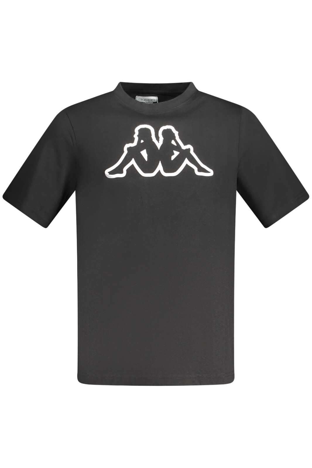 KAPPA SHORT SLEEVE T-SHIRT MEN BLACK
