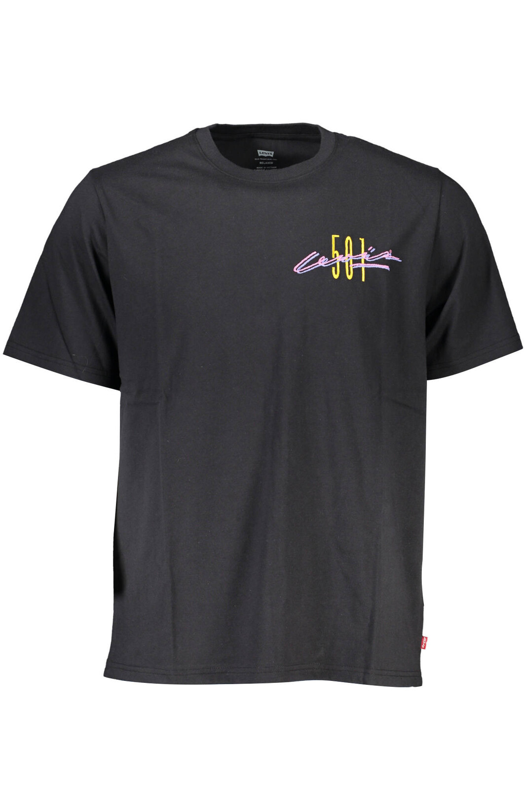 LEVI'S SHORT SLEEVE T-SHIRT MEN BLACK