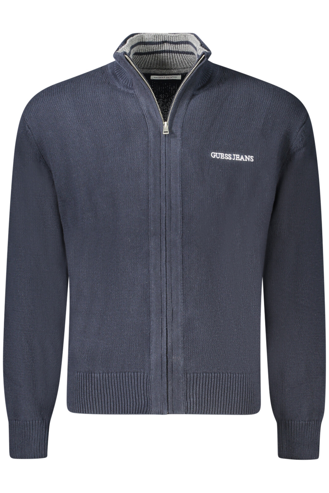GUESS JEANS CARDIGAN MEN BLUE