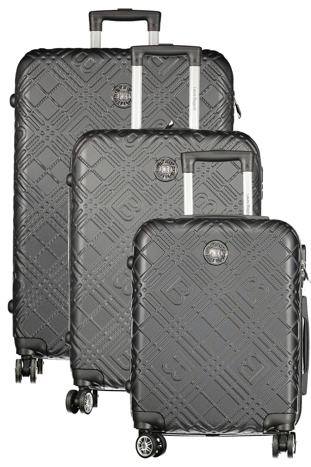 LAURA BIAGIOTTI LARGE TROLLEY WOMEN BLACK