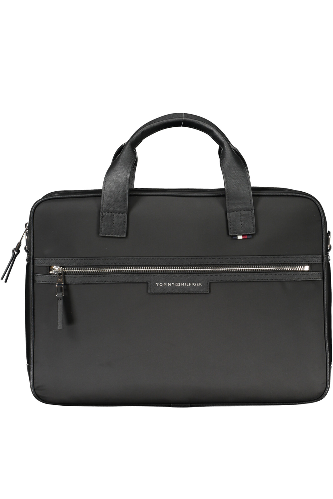 TOMMY HILFIGER BLACK MAN BRIEFCASE