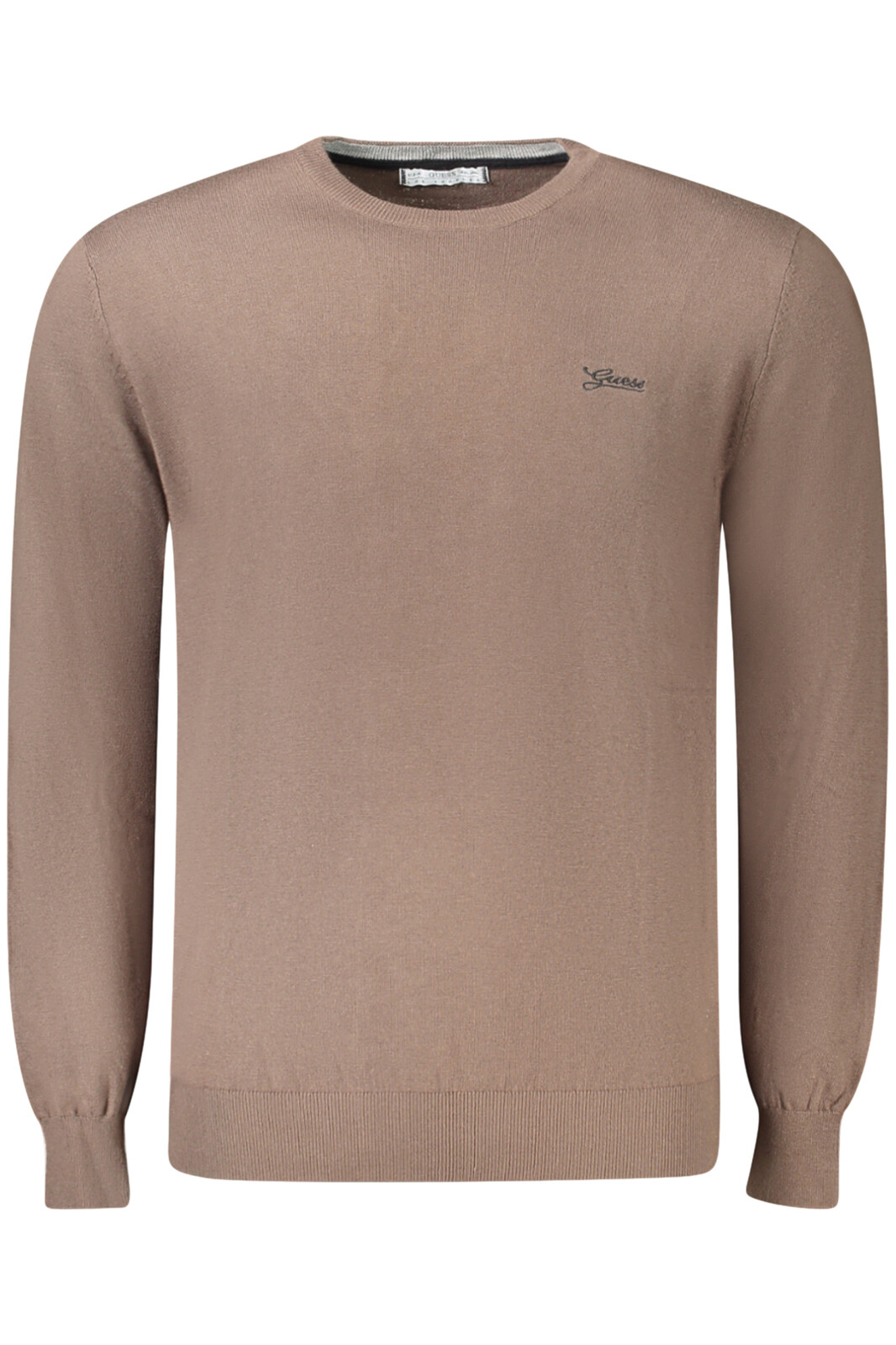 GUESS JEANS MEN'S SWEATER BROWN