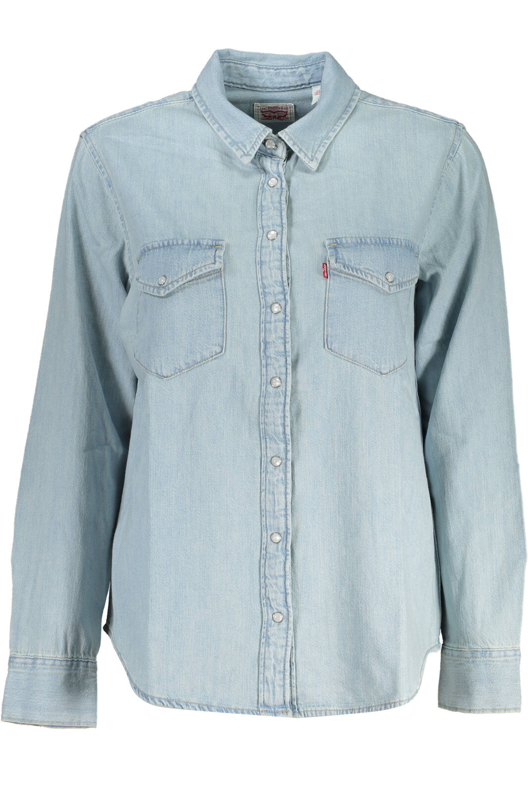 LEVI'S LONG SLEEVE SHIRT WOMEN BLUE
