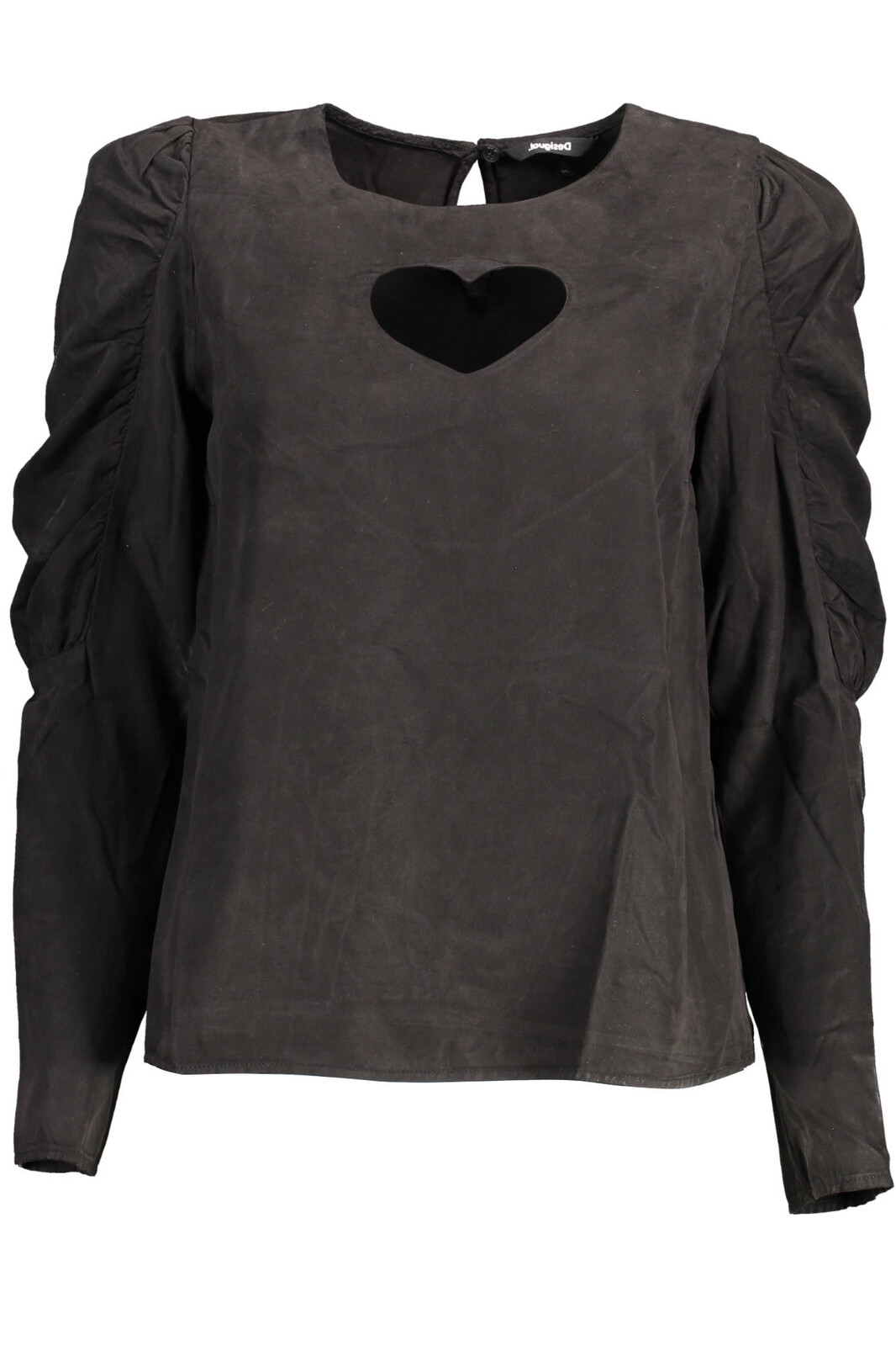 DESIGUAL LONG SLEEVE SHIRT WOMAN BLACK