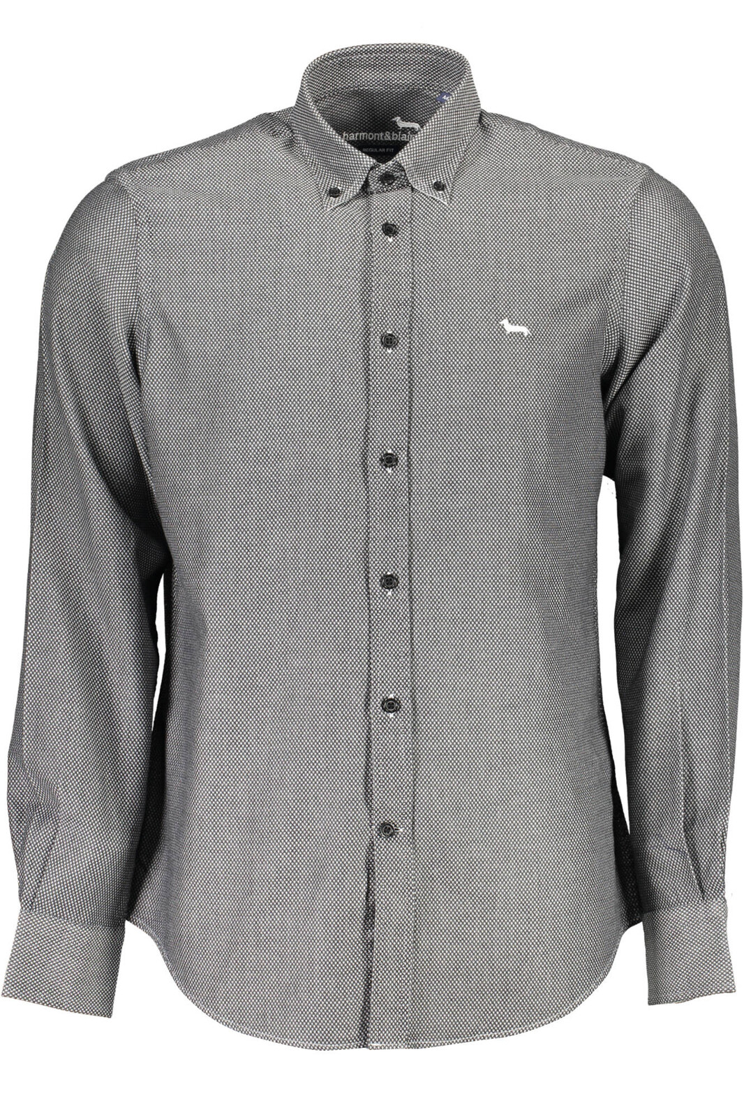 HARMONT & BLAINE MEN'S LONG SLEEVE SHIRT BLACK